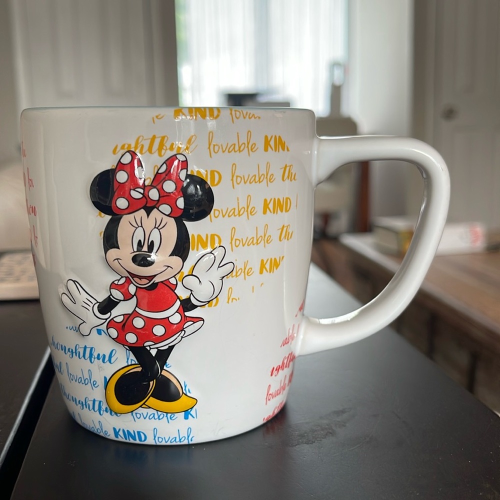 Disney Parks Minnie Mouse Personality Mug